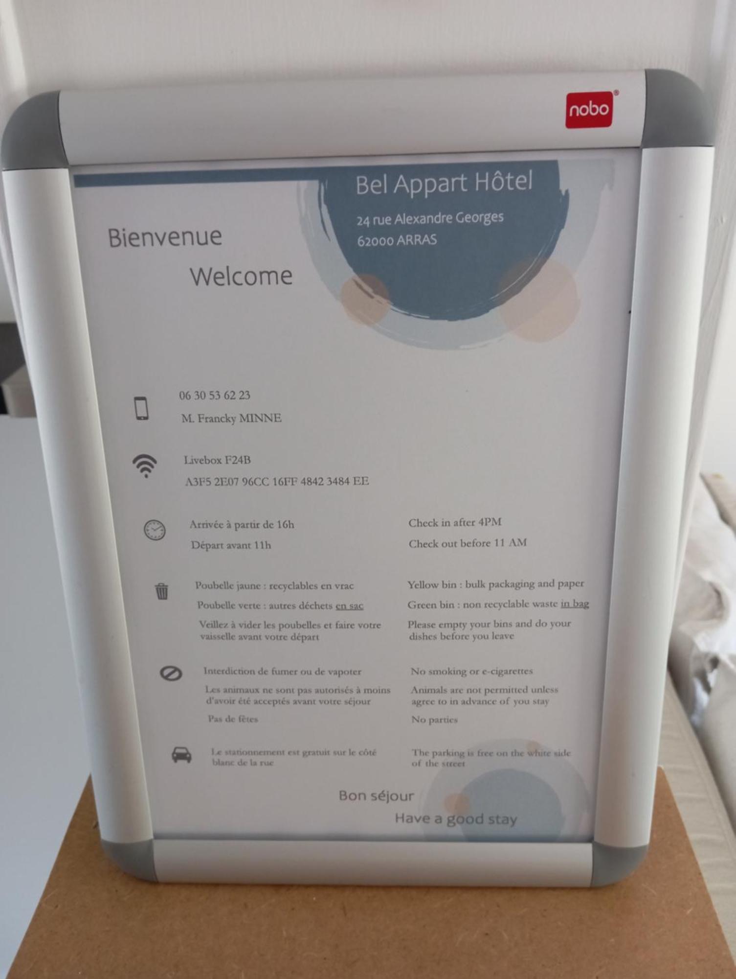 Belapparthotel Arras Exteriör bild